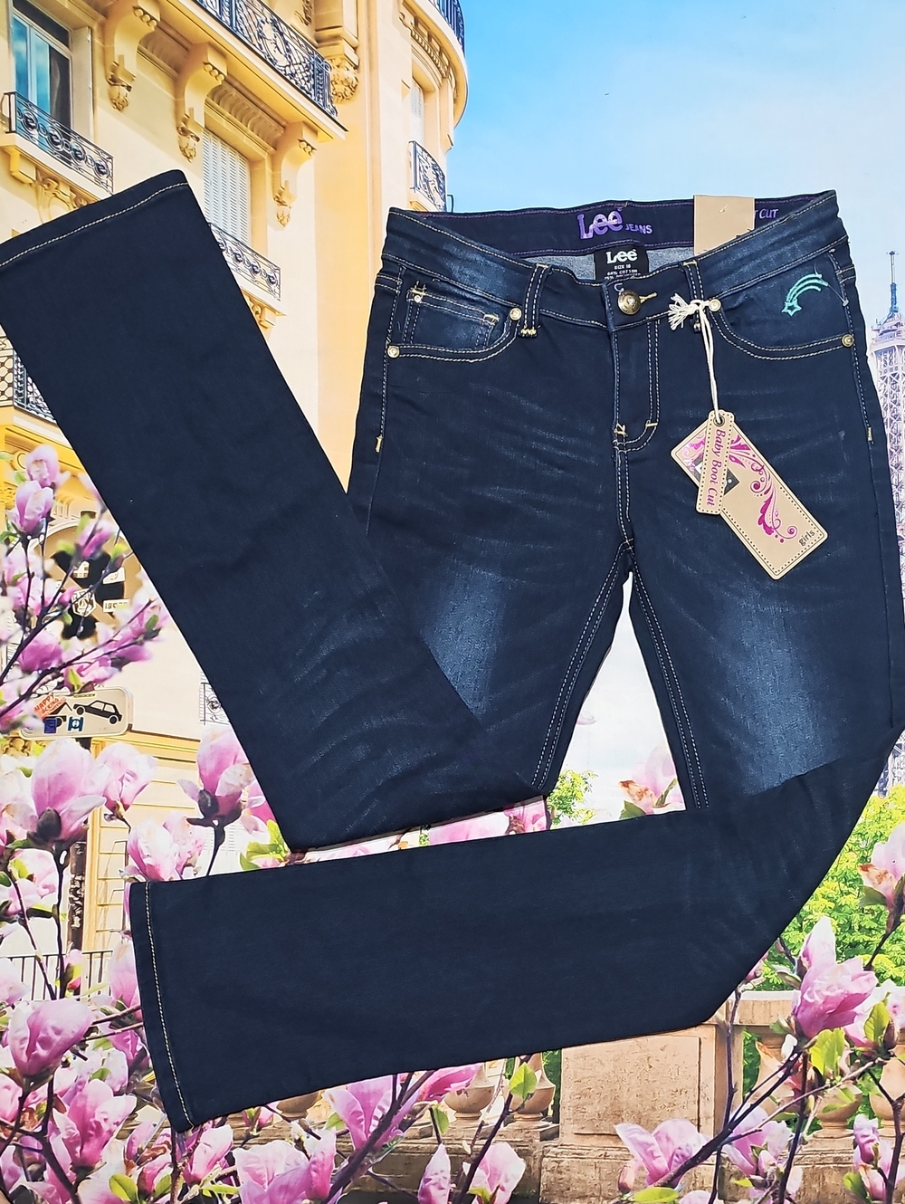 Lee Baby Boot Girls Jeans Size 16‎ Youth New